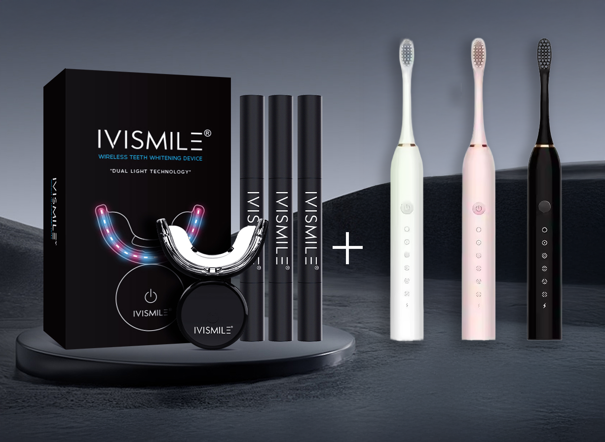 Kit PRO pentru Albirea Dinților - clicksmile.net 